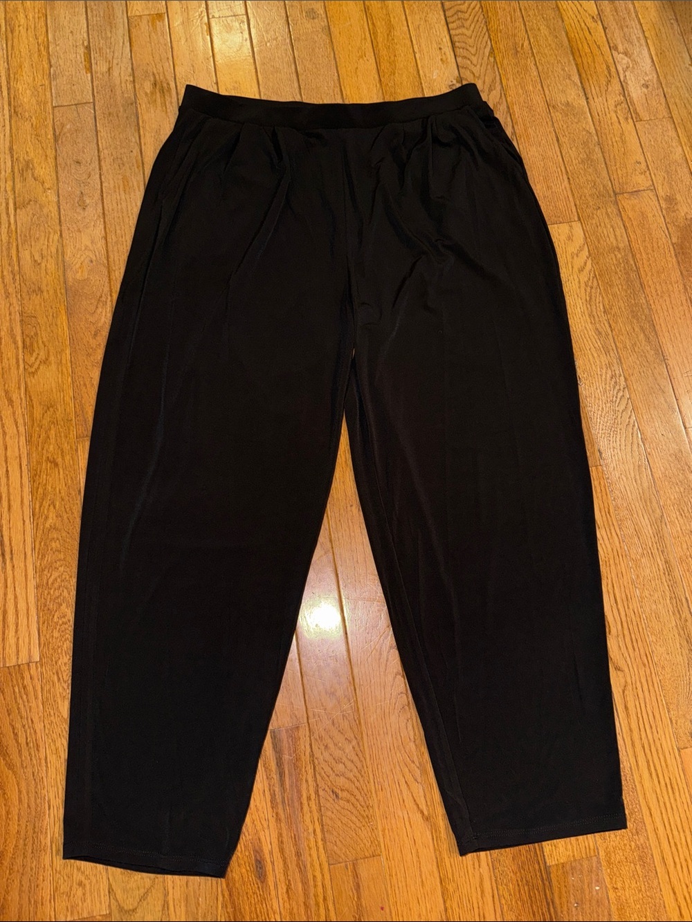 Zenana Outfitters Black Pull-On Pants - Various Sizes 1X 2X 3X NWOT